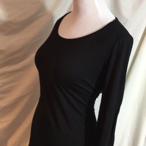 NWT Black Isaac Liev Long Sleeve Dress